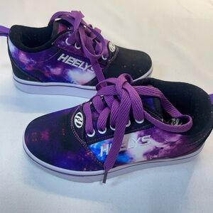 Heelys Kids Sneakers - Purple and Black Galaxy